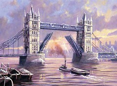 Malowanie według numerków zestaw Royal & Langnickel - Tower Bridge 
