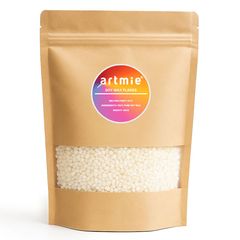 ARTMIE Bezzapachowy wosk sojowy do świec 400 g
