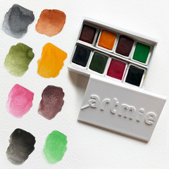 ARTMIE Zestaw akwareli Solo Goya - 8 elementów - Ogród babci