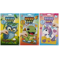 BEAD ART Zestaw 24 × 20 cm | różne wzory