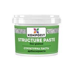 Biała drobnoziarnista pasta strukturyzująca Kompozit | Różne tomy
