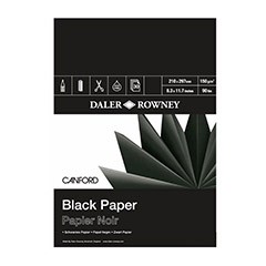 Daler-Rowney Canford Black Paper Pad | różne rozmiary