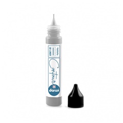 DARWI kontur witrażowy 30 ml | srebro