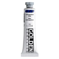 Farba akrylowa GOLDEN Heavy Body 148 ml | 1005 anthracite blue