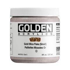 Farba akrylowa GOLDEN Heavy Body Mica Flake | Różne kolory