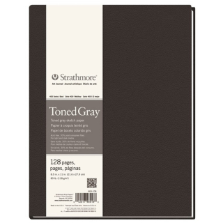 Artbook Strathmore Toned Gray twarda oprawa | różne rozmiary