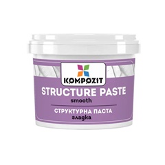 Gładka biała pasta strukturalna Kompozit | Różne tomy