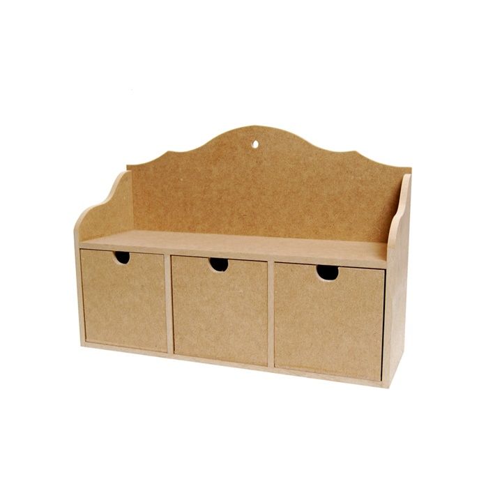 Komoda MDF z 3 szufladami ROSA TALENT