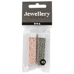 Koraliki Rocaille 1,7 mm, zestaw 2x7 g | Różne kolory