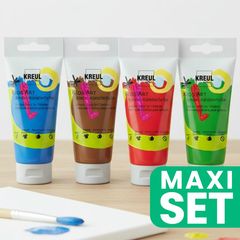 Korzystny zestaw farb dla dzieci - 4 odcienie