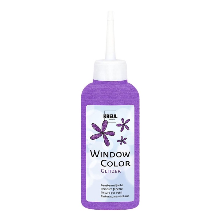 KREUL Farba do szkła z efektami 80 ml | Różne odcienie