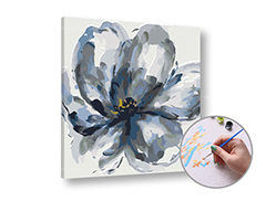 Malowanie według numerów MYSTIC FLOWER | niski poziom trudności
