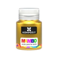 MAMBO Farba metaliczna do tekstyliów i skóry 20 ml | Różne odcienie