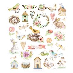 Naklejki wiosenne