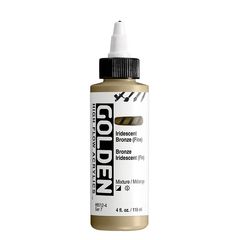 Opalizująca farba akrylowa GOLDEN High Flow 118 ml | Różne odcienie
