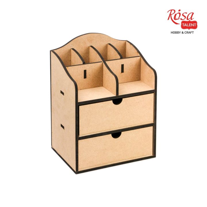 Organizer MDF - komoda z 2 szufladami ROSA TALENT 20х15х26 cm
