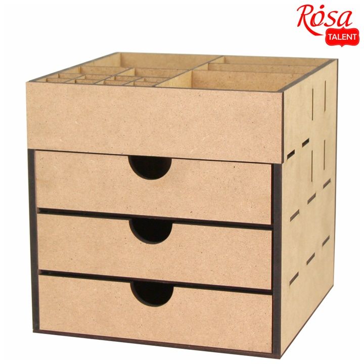 Organizer MDF z 3 szufladami ROSA TALENT