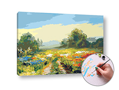 Painting by Numbers THE SLOW ROAD | wysoki poziom trudności