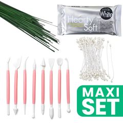 Piankowy zestaw do tworzenia kwiatów