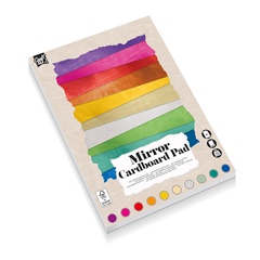 Podkładka A4 z błyszczącego papieru kolorowego 10 arkuszy