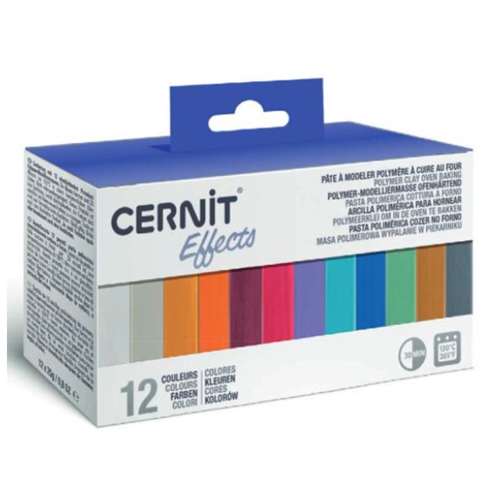 Polymer Clay Cernit Set 12x25 g