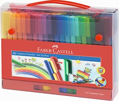 Mazaki dla dzieci Faber-Castell CONNECTOR / 60 szt