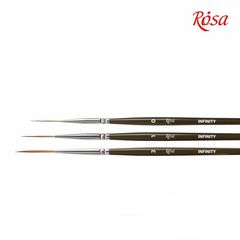 ROSA INFINITY 128 Sable Liner Brush | Różne rozmiary