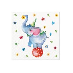 Serwetki do decoupage - Circus Elephant  - 1szt.