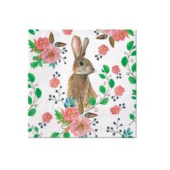 Serwetki do decoupage - Rabbit Berries  - 1szt.