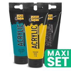 Solo Goya Zestaw farb akrylowych 3x100 ml - Greckie wakacje