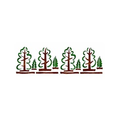 Szablon XL Forest 22x67 cm