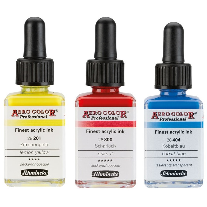 Tusz akrylowy Schmincke AERO COLOR Professional Standard 28 ml | różne kolory