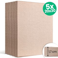 Zestaw 5 płócien do malowania NATURE ECO