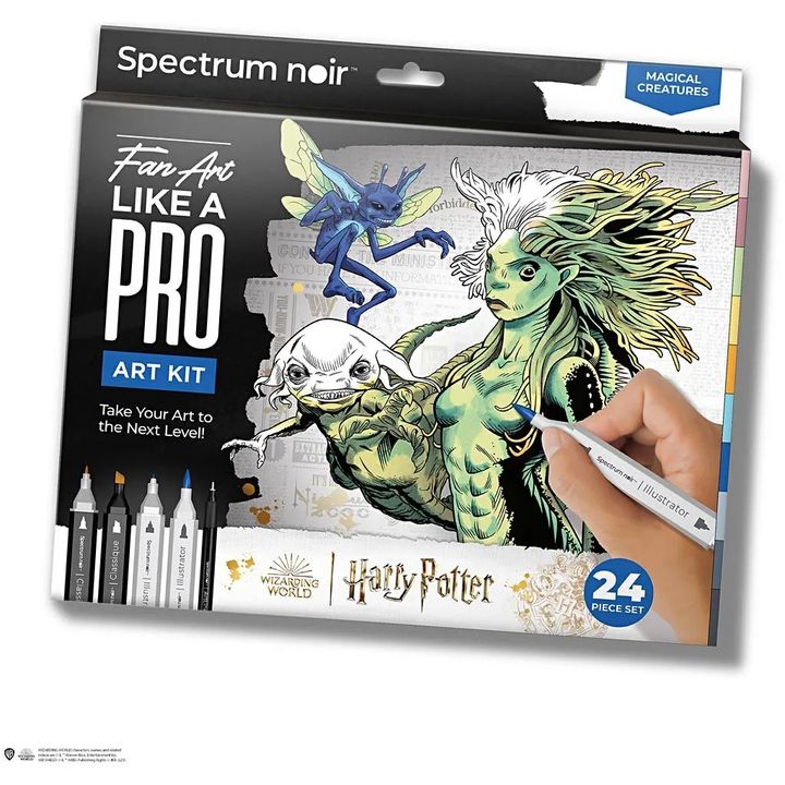 Zestaw do tworzenia ilustracji HARRY POTTER: MAGICAL CREATURES