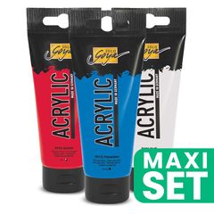 Zestaw farb akrylowych Solo Goya 3x100 ml - Nautic Tones