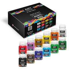 Zestaw kompozytowych farb akrylowych ACRYL PRO