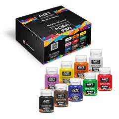 Zestaw kompozytowych farb akrylowych ACRYL PRO