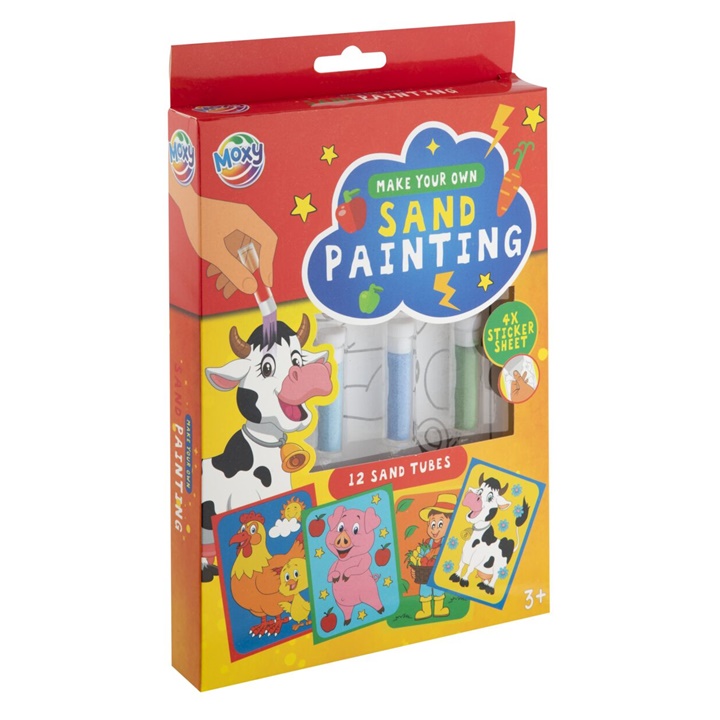 Zestaw obrazków do piasku Farma
