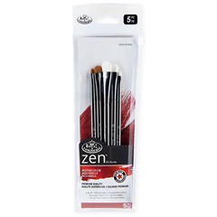 Zestaw pędzli akwarelowych Royal and Langnickel z serii Zen 83 - 5 szt.